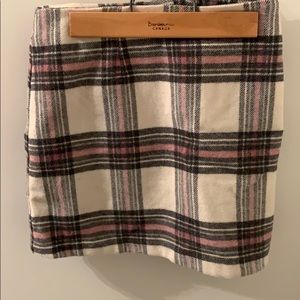 New Look plaid mini skirt